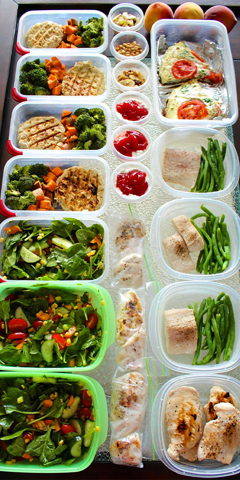 Preparing Healthy Meals in Lunch Boxes.